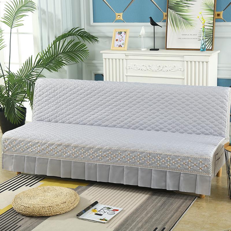 Universal Stretch  Sofa Bed Cover Couch Covers Armless Sofa Cover Washable  Elastic Folding Furniture Sofa Bed Covers