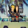I Need Ammo For My Pew Pew Car Decals Cartoon Auto Accessories Window Bumper Body Ornament Self-Adhesive Vinyl Decals