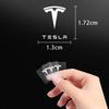 Car Steering Wheel Car Window Switch Knob Sticker Car Styling for Tesla Model 3 2022 S X Y Style Roadster Invader Coil Mod WYE