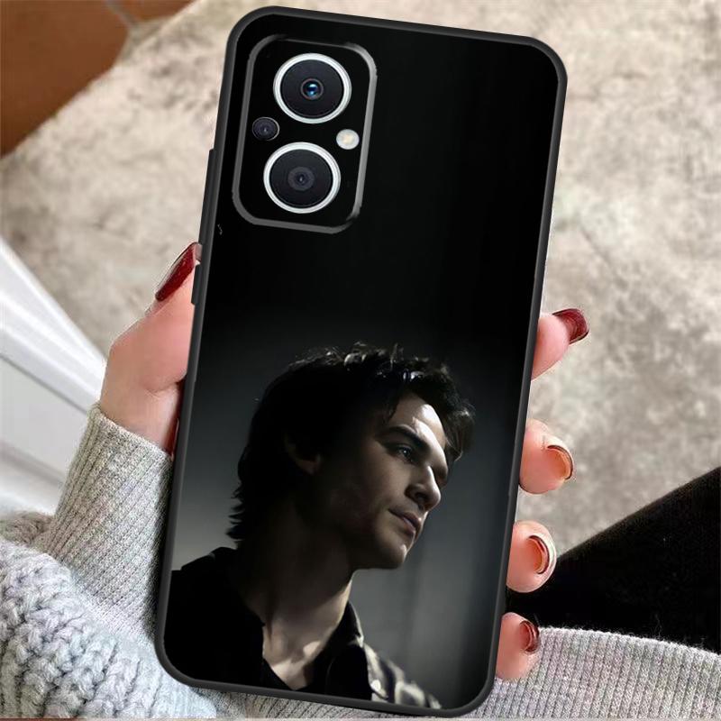 The Vampire Diaries Damon Salvatore For OPPO Reno 14 12 11 10 13 Pro 8T 11F 12F 13F 14F 7 8 Lite OPPO Find X9 X8 X6 X5 Pro Case