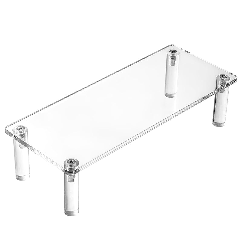 

figure acrylic clear display collection case shelf stand stand (Clear 1 stage 20cm)