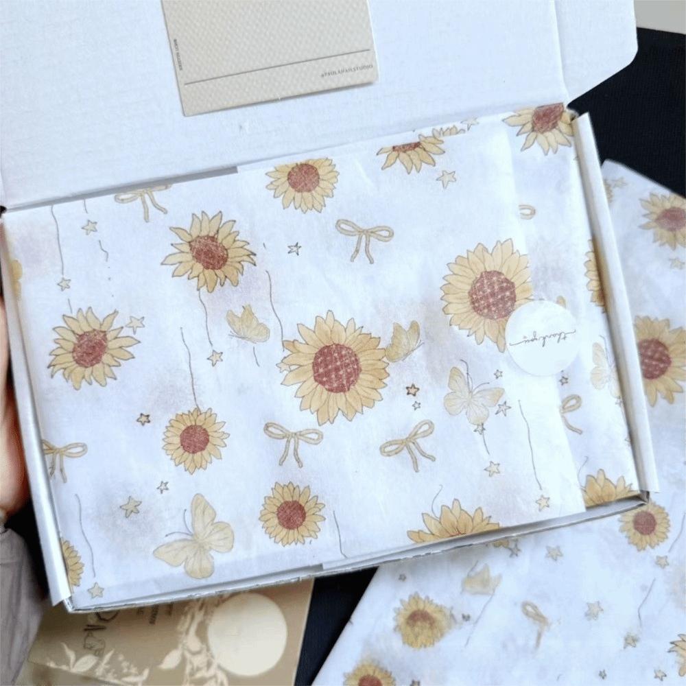 10PCS Hand-rubbed Bowknot Sydney Paper Cotton Texture Flower Wrapping Hand-Kneaded Paper Gift Wrapping Bowknot Design