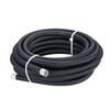 10FT 3M Universal AN4/6/8/10 PTFE Fuel Line Kit Nylon Stainless Steel Braided PTFE Fuel Hose with 8pcs Hose End Fitting Adapters