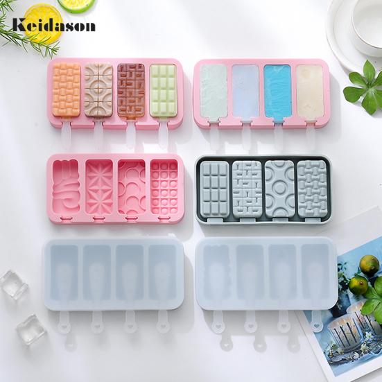 

Забавные четыре палочки Многоразовая десертная форма 4 сетки Multi PatternИзготовление кухонных инструментов