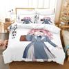 Comfortable Anime Print Duvet Cover Set With Duvet Cover And Pillowcases Single Twin Full Queen King Sizes For Adults And Kids