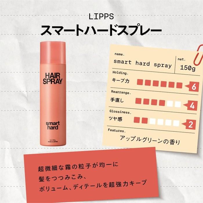 LIPPS Smart Hard Hairspray 150g - Apple Green Scent