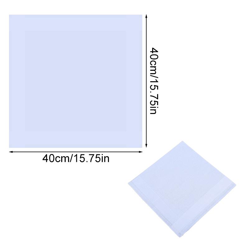 1Pc Hand Towel Female Solid Color Square Handkerchiefs Wedding Party Women's Cotton 40x40CM