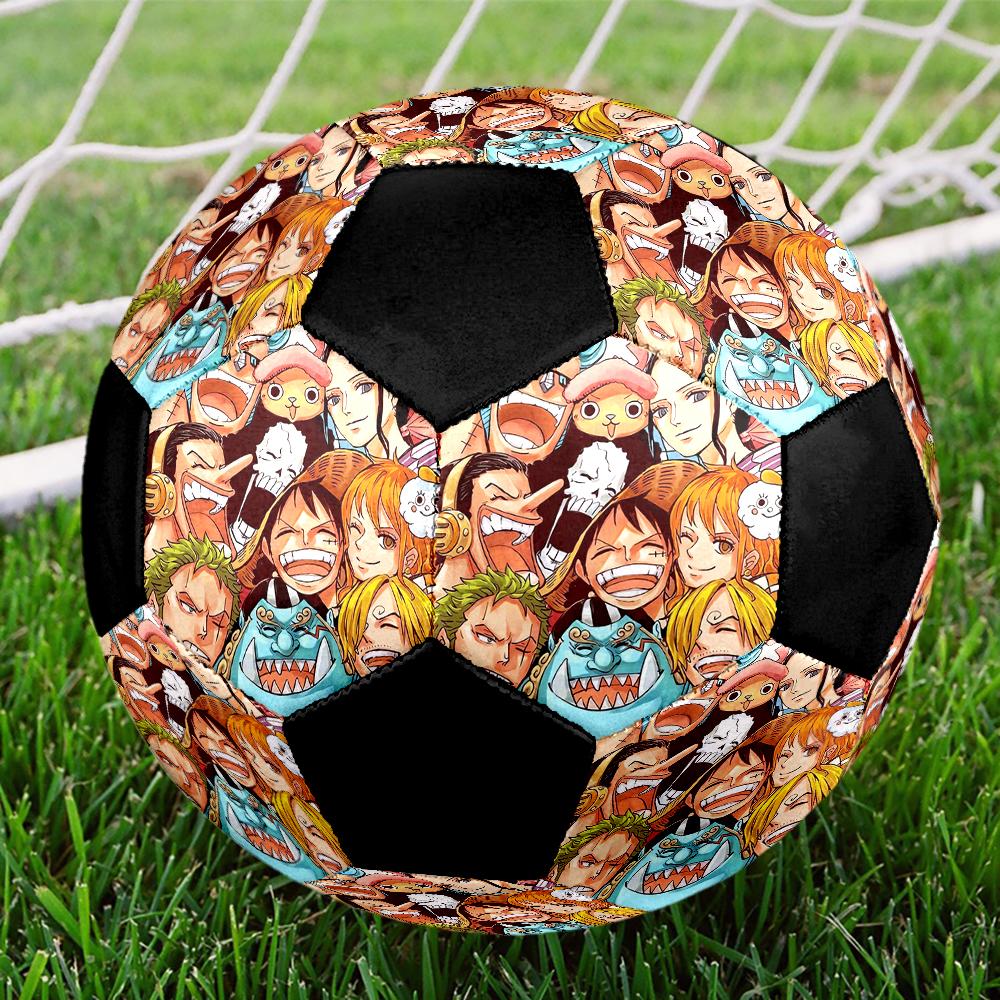 Soccer Ball Colorful Machine Stitched PVC Size 5 Team Training Competition Ready Durable High-Bounce Cool Sports Gift