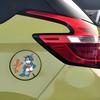 Adesivo Scatola Tappo Olio Auto Cartone Animato Tom & Jerry - Design Carino Transfrontaliero per Decorazione
