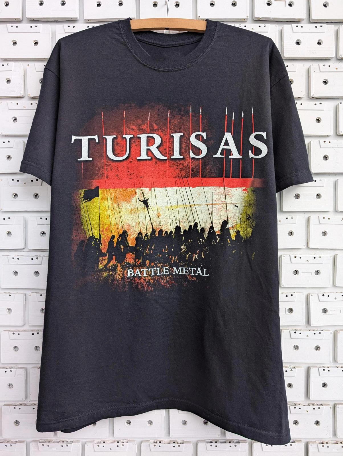 Retro Turisas Battle Metal Heavy Cotton Black T Shirt S-5XL CM635 Unisex T-Shirt L