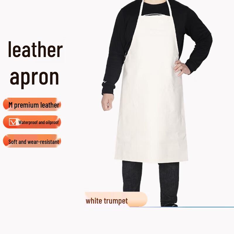 OEING Водонепроницаемый Маслостойкий Кожаный Фартук