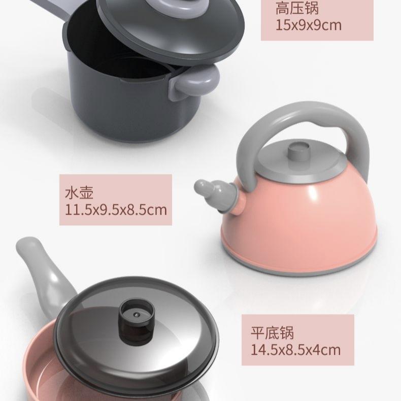 Sada hracích potravin na krájení pro batolata, Hračky na vaření pro kluky a holky, Dětská sada simulovaných kuchyňských potřeb