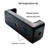 Universal Metal Claw Head Stand with Tablet and Phone Clip & Hose Adapter
