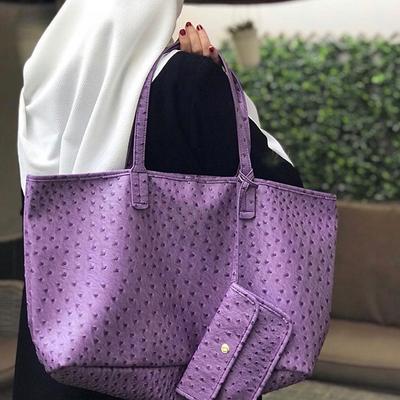 Women New Trendy Shopping Bag High Capacity Handbags Travel Luxury Hand Bag