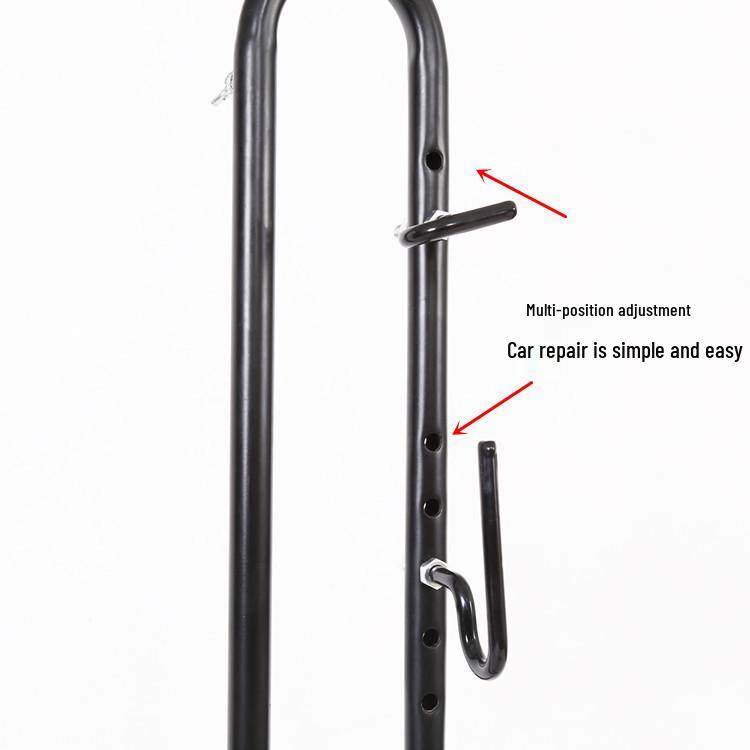 3-in-1 Vertical L-Shaped Bike Rack & Stand for Display and Repair