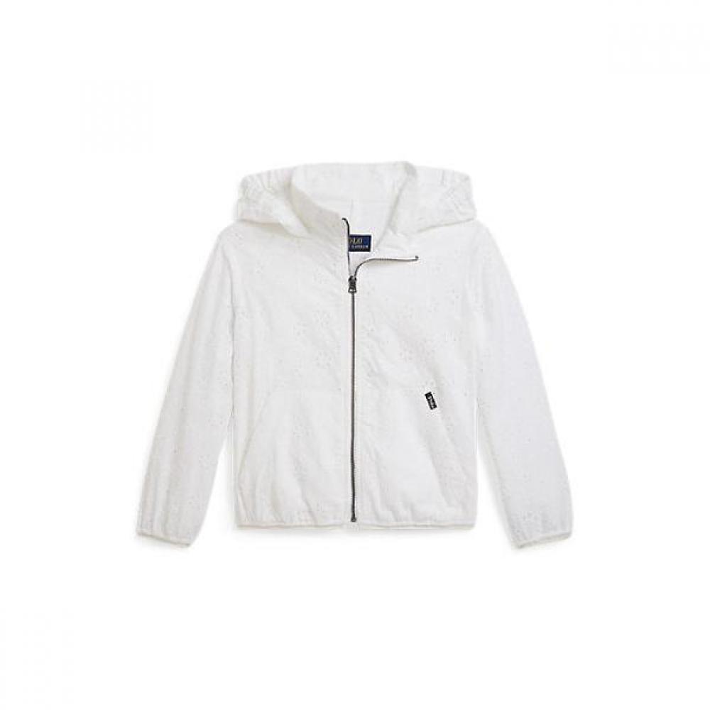 

Polo Ralph Lauren Girls 2 6 Years Cotton Hooded Jacket Cwpootwr6020164100 6X
