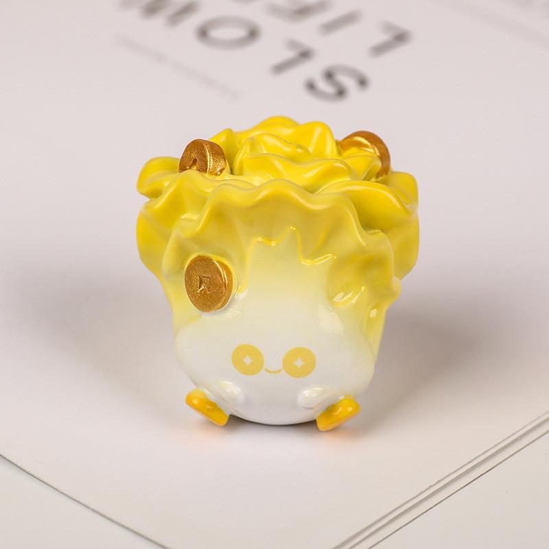 

Vegetable Tree Resin Craft Gift For Home Decor And Office Desk Display White Cabbage