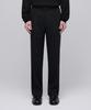 MUSINSA STANDARD Wool Flannel Wide Slacks [Charcoal Gray]