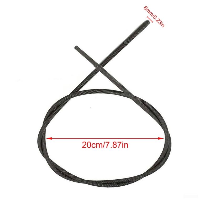Reinforced Trimmer Drive Shaft 60.625 Inch Length Optimized Lawn Equipment Replacements For Professional Landscaping Use