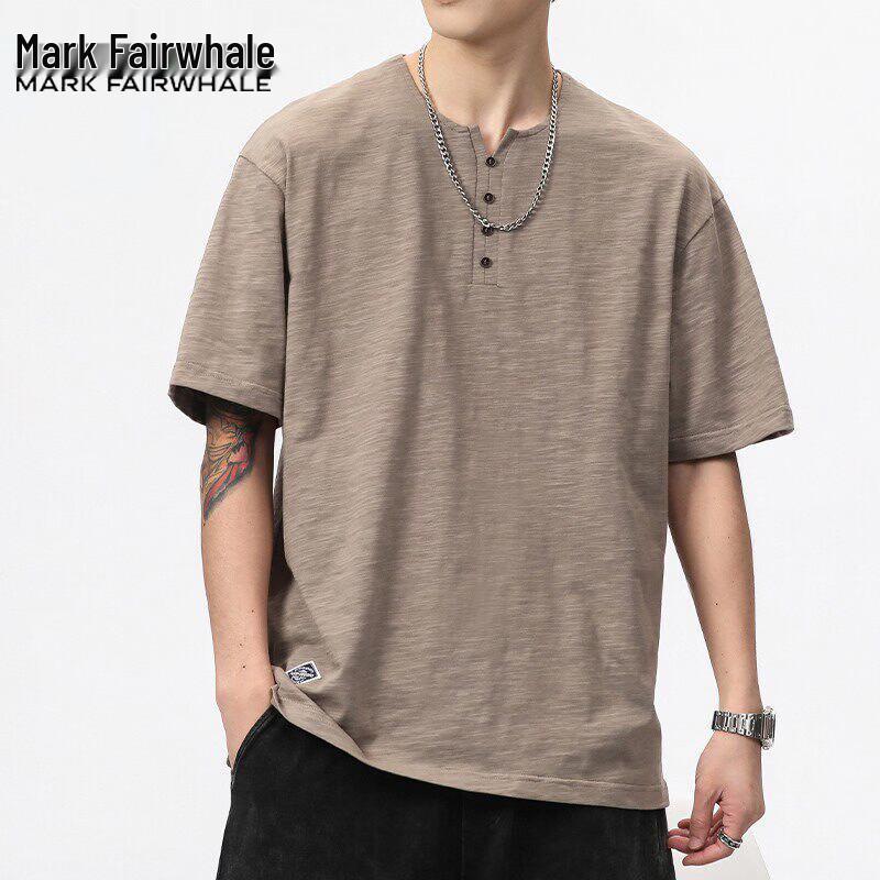 Mark Fairwhale Men s Summer Loose Short-Sleeve T-Shirt XL