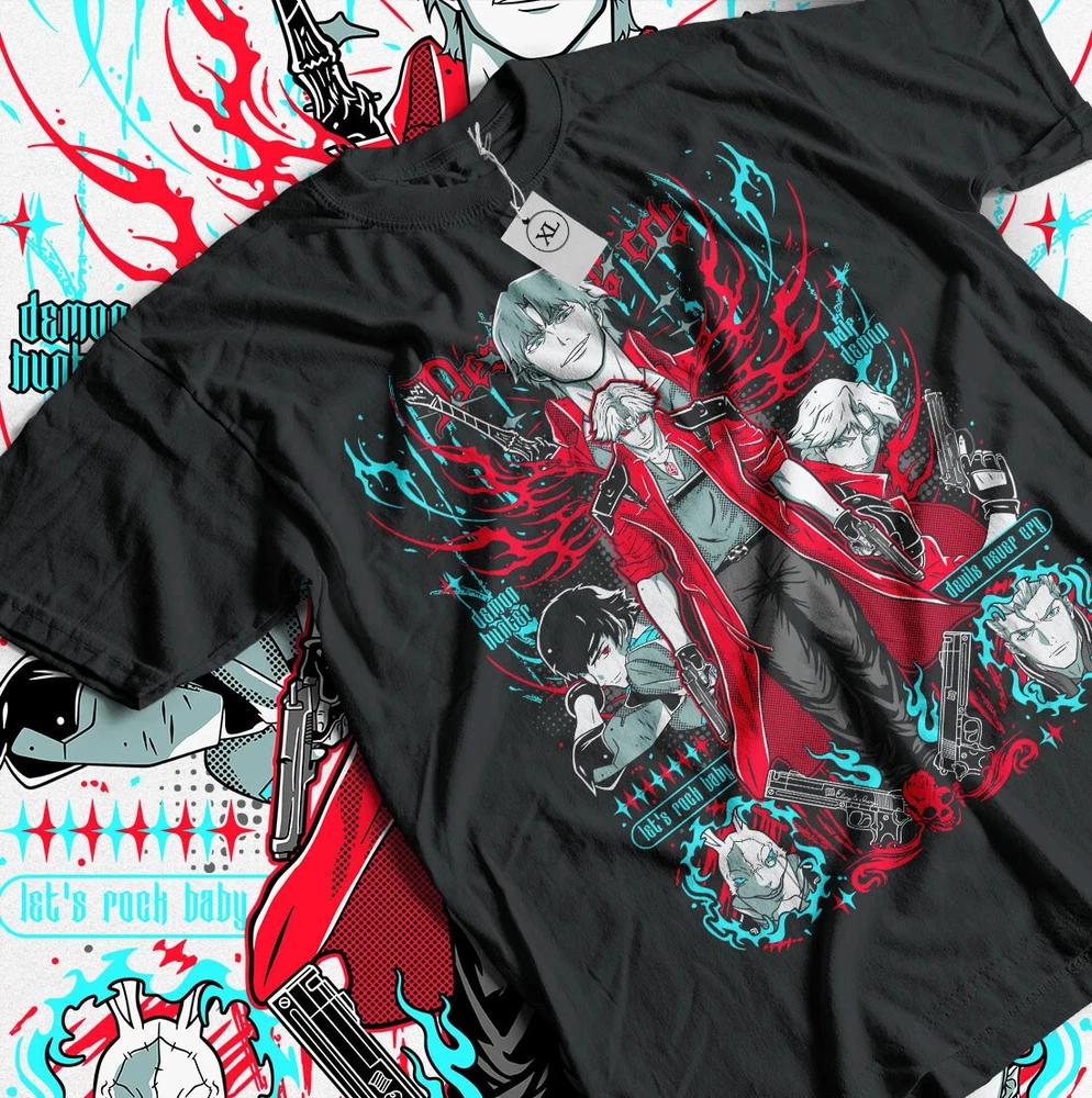 Devil May Cry Dante TShirt Unisex Shirt All Size Black S