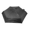 6 Ribs Umbrella Sun Protection UPF50 Impact Cloth Portable Folding Umbrella for Sunny Rainy Black