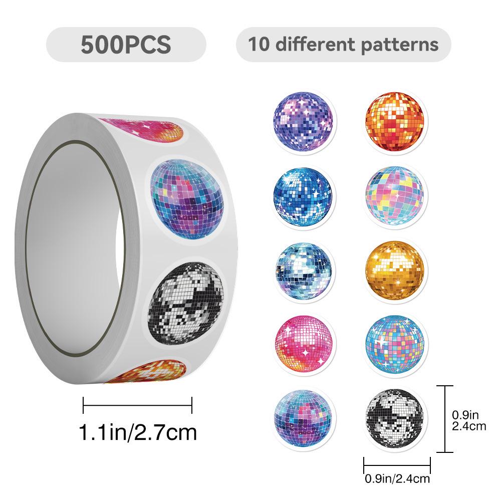 

500 листов/рулон декоративных наклеек с точками для герметизации и поделок