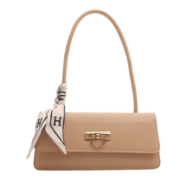 

2024 Stylish Khaki Green White Black Pu Handbag Women s Fashionable Shoulder Bag хакі