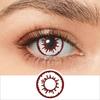 Ice Princess Effect Contact Lenses 1 Pair Dreamy Pink Contacts Anime Cosplay Contact Lenses Maleficent Eye Contacts Halloween Contact Lense