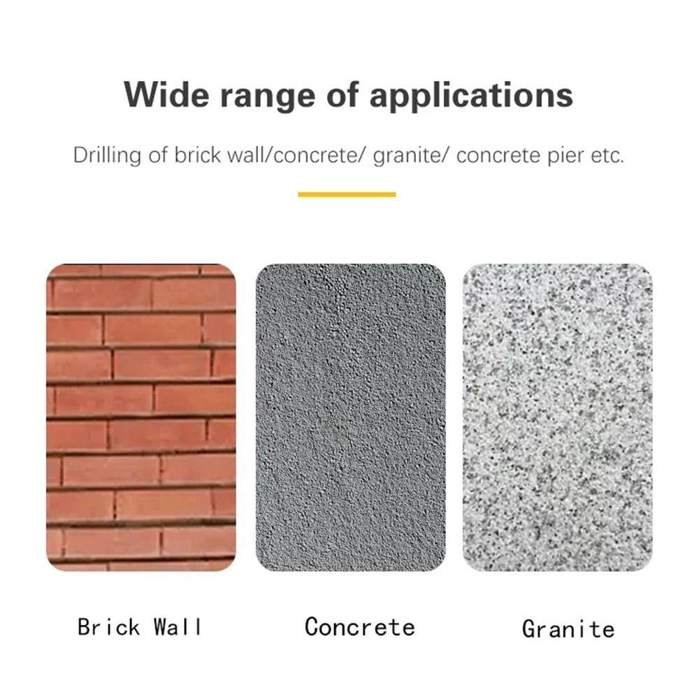 1 Stück 110mm 160mm Elektrohammer Bohrer Kreuzspitzen Schlagbohrer Für Wand Beton Ziegel Mauerwerk