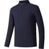 Champion All-Weather Series Stand Collar Pullover Versatile Solid Color Comfortable Casual Simple Breathable Long Sleeve T-Shirt 152530414-3