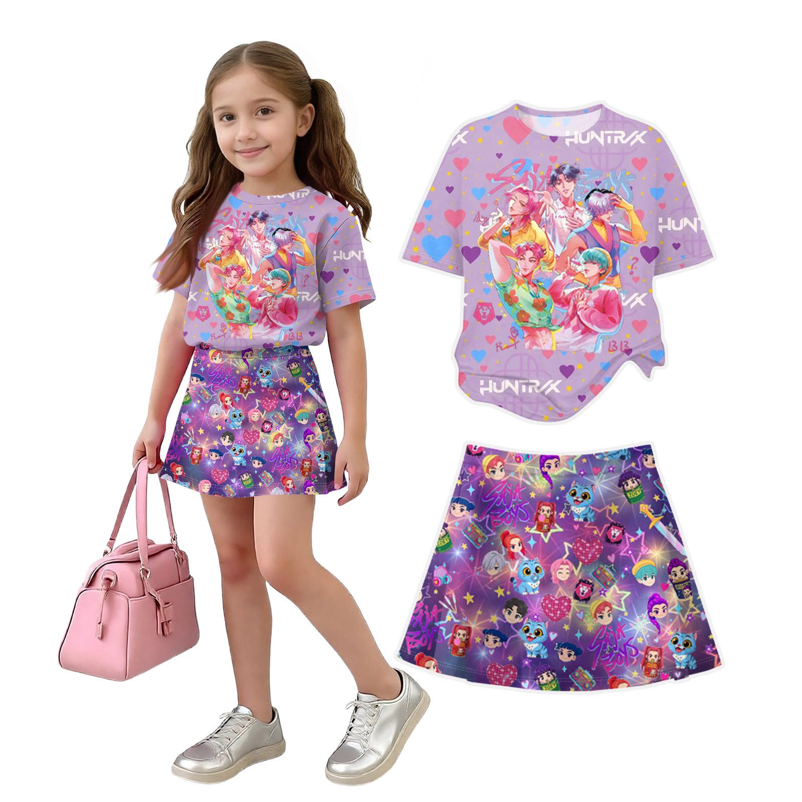 

Набір з футболки вільного крою з принтом та штанів для новонароджених дівчаток та хлопчиків 150