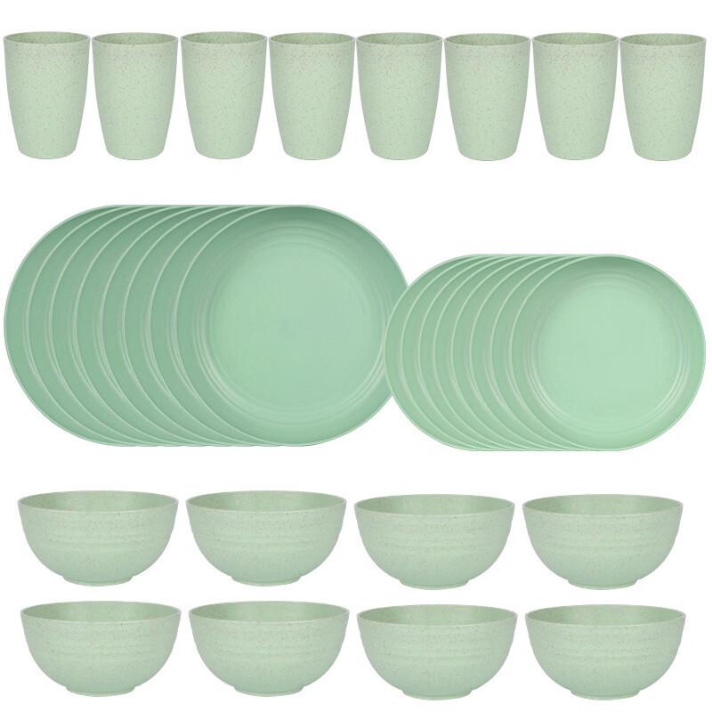 Wheat Straw Dinnerware Set