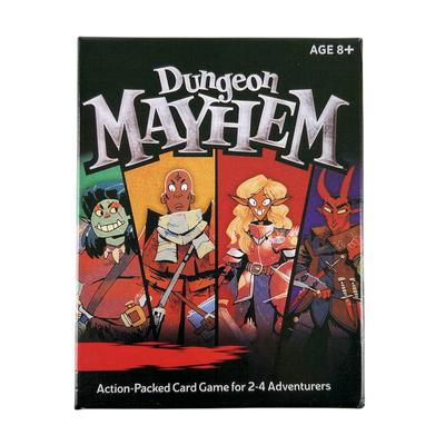 Baldur's Gate Dungeon Mayhem Board Game Monster Madness Card English Version Unicorns Nightmares Legend Uncut Dragons Adventures