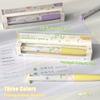 Single Pack Multi-color Gel Pen/0.5mm 3-Color Pen/Marker Journal Pen/Triangular Barrel Drawing Pen/Study & Office Supplies