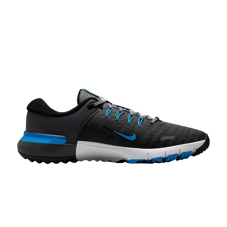 

Nike Free Golf Next Nature Anthracite Cool Grey Unisex Sneakers Black Blue-Hero FN0332-004 48.5