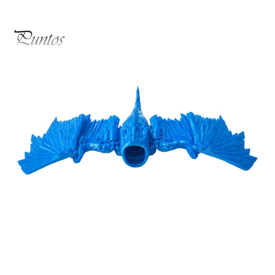 Dynamic Posture Sea Creature 3D Printed Eater Toy, Flexible Movable Joints Realistic Unique Desk Decoration Deep Monster, Stress Relief Toys
