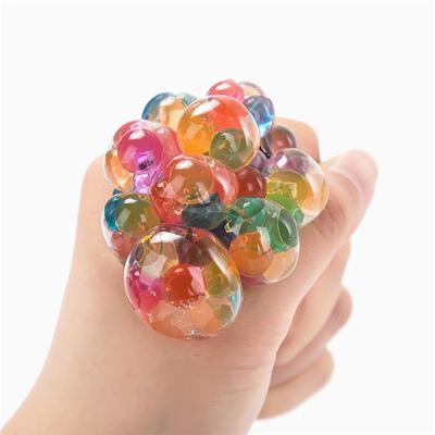 Anti Stress Face Reliever Grape Ball Autyzm Nastrój Squeeze Relief Toy