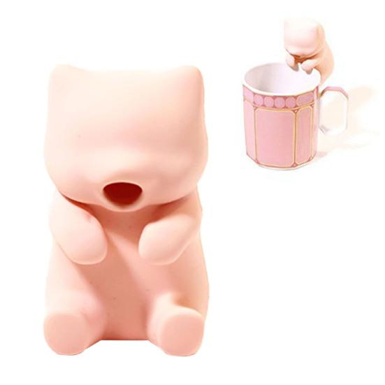Drink Cooler Compact Design Portable Easy to Use USB Rechargeable Waterproof Cat-Shaped Fan Drink Food Cooler