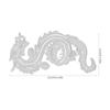 Dragon Cutting Knife Die Embossing Folders Novelty DIY for Card Making Dies High-carbon Steel Stencil Party Photo Frame
