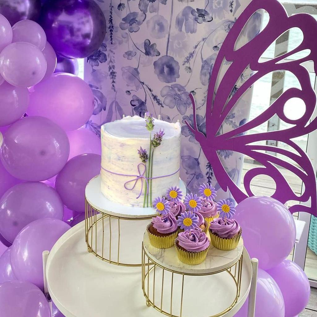 202PCS Purple Latex Balloon Set Suitable for Birthday Parties, Weddings, Valentine's Day Party Decoration