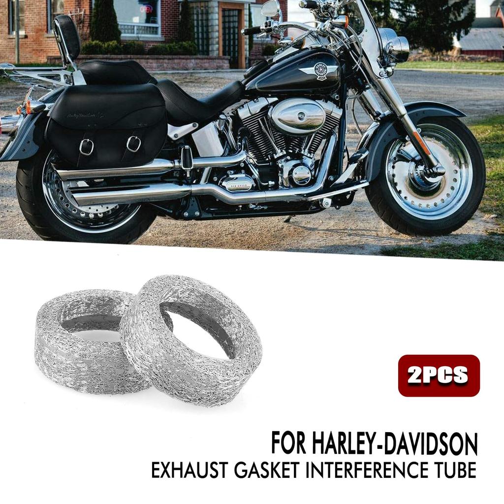 Exhaust Gasket Interference Tube for Harley Davidson Sportster Softail Heritage