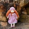 BlissfulPixie Waldorf Doll - Gabrielle, Handmade, 30cm, Soft, Cute Plush Toy for Girls, Perfect for Kids