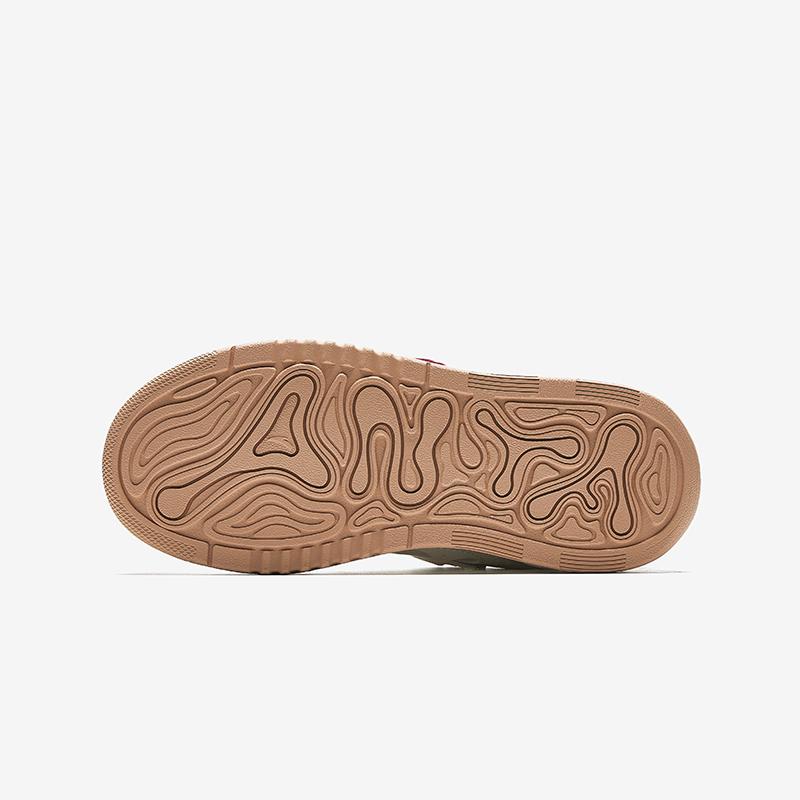 Anta Kids Milkshake Trendy Fashion Comfortable Versatile Non-Slip Wear-Resistant Low-Top Kids Skate Shoes Kids skate shoes White Red 322518020-1