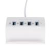 4-Port USB-Hub Mehrere Schnittstellen OTG-Hub-Adapter für Telefon, Tablet, Desktop