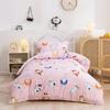 Cartoon Cat Duvet Cover Set Pet Cat Comforter Cover Cute Kitten Neon Light Cat Bedding Set 3D Cat Lover's Bedspread Cover 2/3pcs