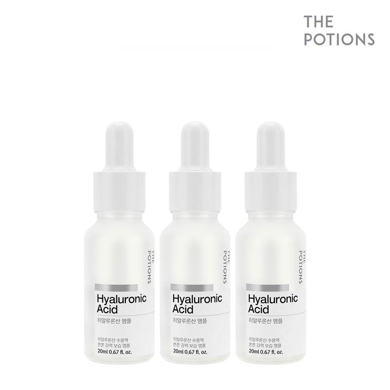 Hyaluronic Acid Ampoule 3-Piece Set