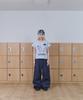Tansanmageunesyum Pony Embroidered T-Shirt (Sky Blue)
