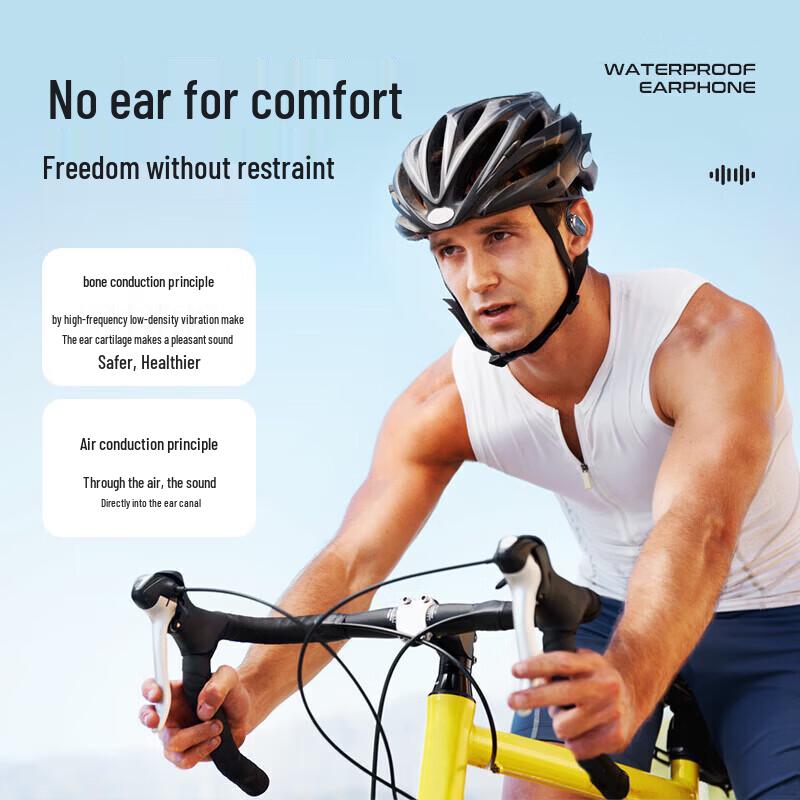 Newmine LY71 Ear-Hook Bone Conduction Sports Bluetooth Headset