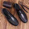 FashionNew Design Men Casual Shoes Genuine Leather Man Oxford Shoes Fashion Business Shoes Leisure Walk Men Footwear Handmade Sneakers
